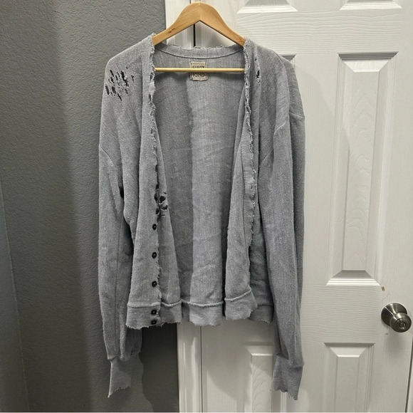 Furst Of a Kind Distressed Cardigan - Picture 3 of 7